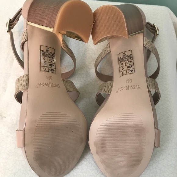 White House Black Market Grommet Detail Sandal 8 - Picture 6 of 9